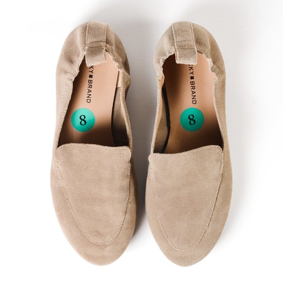 Lucky Brand Shoes - Lucky Brand Suede Slippers